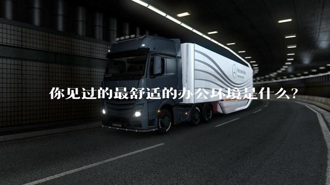 你见过的最舒适的办公环境是什么？